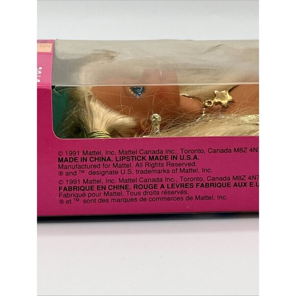 Vintage BARBIE SUN SENSATION DOLL # 1390 Mattel 1991 W/ Original Box - Picture 8 of 15